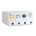 BM-780 II Radiofrequenz-Generator von Sutter Medizintechnik mit Drehregler und Anschlussmöglichkeiten für bipolare und monopolare Instrumente.