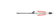 Bipolare Klemme mit schwarzem Schaft und rotem Griffbereich vor weißem Hintergrund.