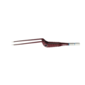 Swyng® non-stick bipolare Pinzette mit abgewinkelter Spitze für präzise Koagulation in schwer zugänglichen anatomischen Bereichen.